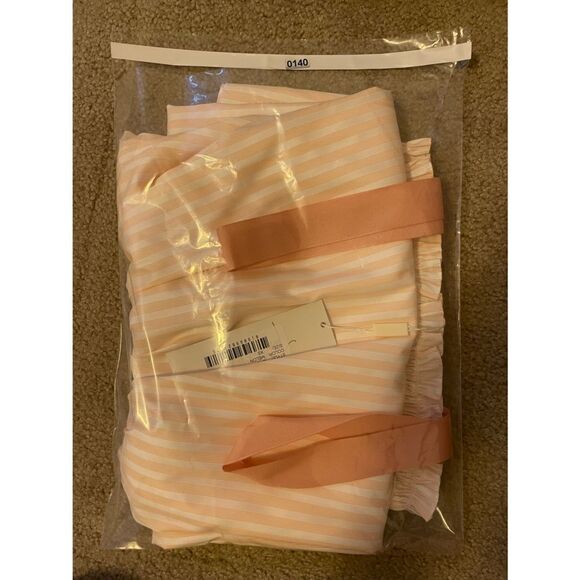 Petersyn Cherish Striped Midi Beach Melon Dress Size XS - Picture 9 of 9